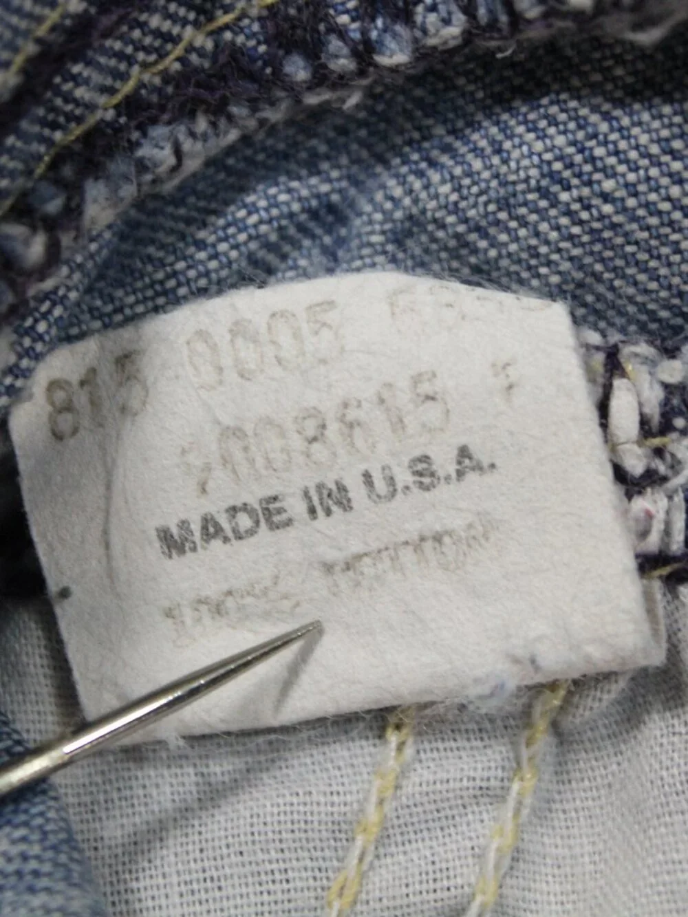 Vintage Oshkosh B'Gosh Size- 24 months Jeans Overalls/w Button snaps opening